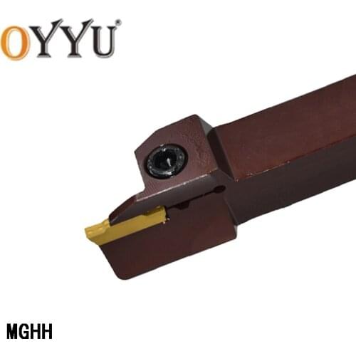 MGHH MGHH325L13 20-36A MGHH425L15 MGHH425L18 Face Grooving Shank Spring Steel HIgh Hardness Turning Tool Holder Lathe Cutting