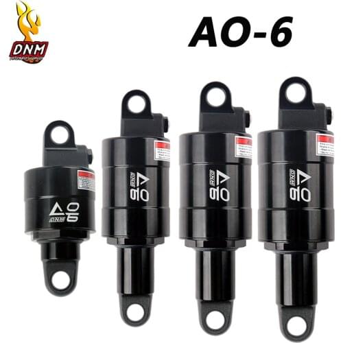 DNM AO-6 MTB Bike Air Rear Shock 100mm 125mm 150mm 165mm Air Pressure Adjustable Shocks for Folding Mountain Bike Bicycle