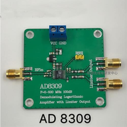 DYKB AD8309 500MHz Detector Logarithmic Amplifier Power Meter Single FOR Cellular Base Radio Transceiver
