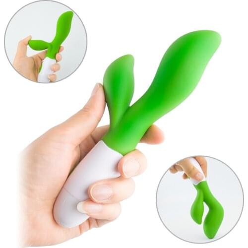 Erotic Sextoys Silicone Dildo Vibrator Powerful Rabbit Vibrator Massager G Spot Clitoris Stimulator Adult Sex Toys for Woman