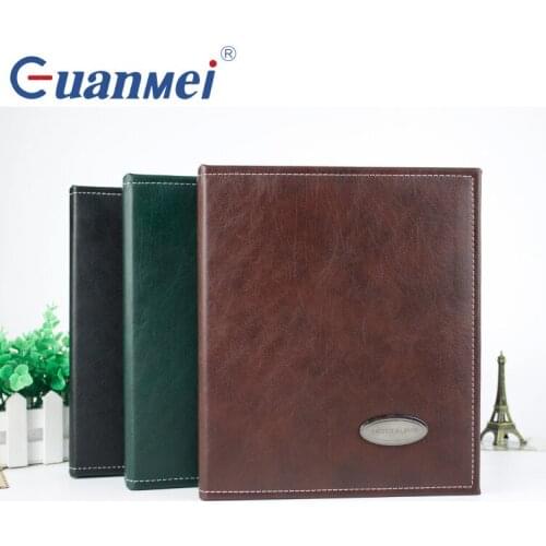 PU Photo Album Style For 6 Inch Photoes Hold 160 Postcards Creative Anniversary Gift Family Memory Book baby photo books