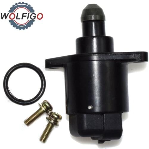WOLFIGO Idle air Control Valve For Citroen Xantia ZX Peugeot 106 306 406 1920V7 B13/00 C95181 19206Q 1920.V7 230016079087
