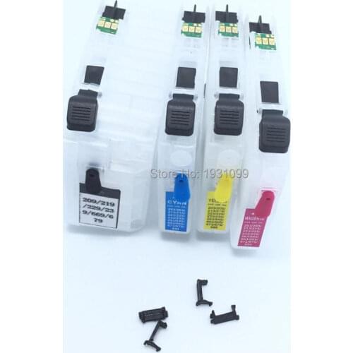 YOTAT Refillable ink cartridge LC669 LC665 for Brother MFC-J2320 MFC-J2720 inkjet printer
