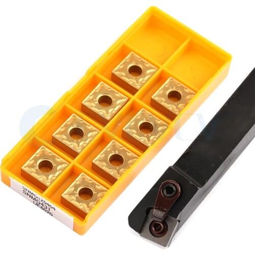 MSKNR/MSKNL 1616H12 2020K 2525M CNC Lathe External Tool Holder +10Pcs SNMG1204 Machine Tools Carbide Blade Durable Precision Cut