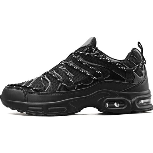 Mens trendy sneakers Flying woven sneakers Comfortable running shoes Outdoor mens sneakers