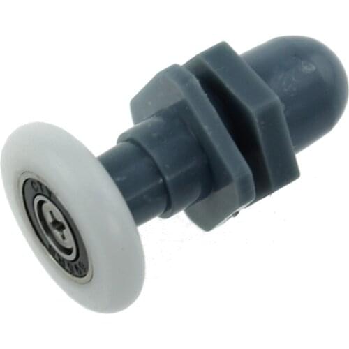 Low noise eccentric guide sliding door wheel roller 19/23/25/27mm OD for bathroom sliding glass arc door runner pulley