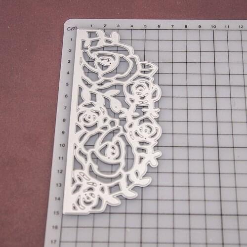 Reunion Lace Metal Cutting Dies Scrapbooking Craft Mold Cut Die Stencil Handmade Paper Card Make Template
