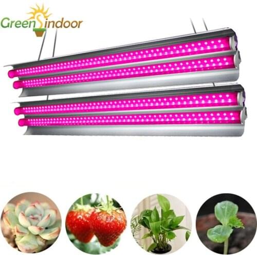 LED Grow Light Strips T5 Tube Phytolamp For Plants Full Spectrum Phyto Lamp For Succulents Flowers Seedlings Growing Flowering