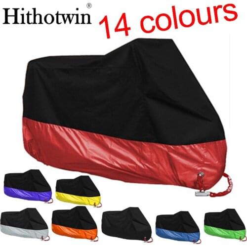 M L XL XXL XXXL XXXXL universal Outdoor Uv Protector Bike Rain Dustproof Motorcycle cover for Scooter Covers waterproof 14colors