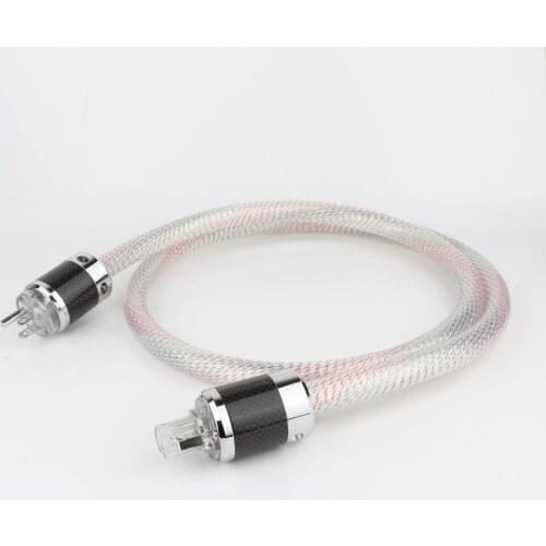 Hi-End Valhalla power line HIFI POWER CABLE 7N OFC Power Cord with US Plug Amplifier CD, Decoder, Power Wire