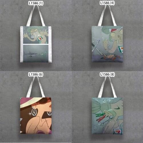 Cartoon anime womens bags cheap storage bags Home supplies Cosmetic bag organizer Pouch stationery organizer Packaging bags bag