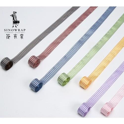 20mm*22Y Hot Sales Floral Derecotive Freshing Bouquet Packaging Ribbon