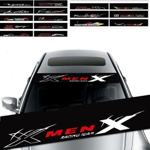 Car Front Rear Windshield Decal Sticker For Hyundai Solaris Tucson 2016 I30 IX35 I20 Accent Santa Fe Citroen C4 C5 C3 C2