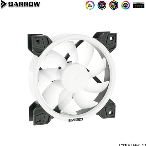 Barrow BF03-PR LRC2.0 12cm LED Fan for Radiator Aurora AURA 5v RGB