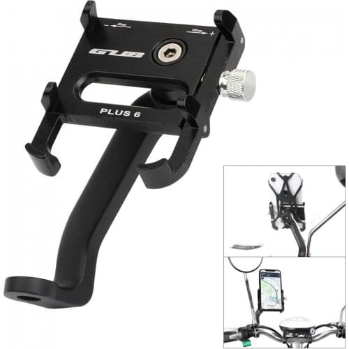 Bicycle Holders Motorcycle Mobile Phone GPS Holder Universal 360 Degrees Rotate Thicken Aluminum Alloy Electromobile Bike Stand