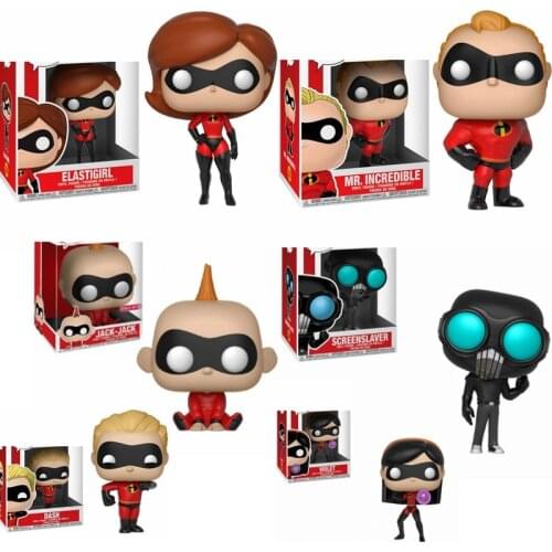 Incredibles 2 Theme Series #363 #364#365 JACK-JACK #367 Screensliver #369 Figures Toys Vinyl Doll Collection Model for Kids Gift