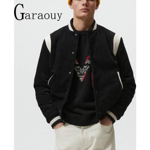 Garaouy Mens Corduroy Jackets