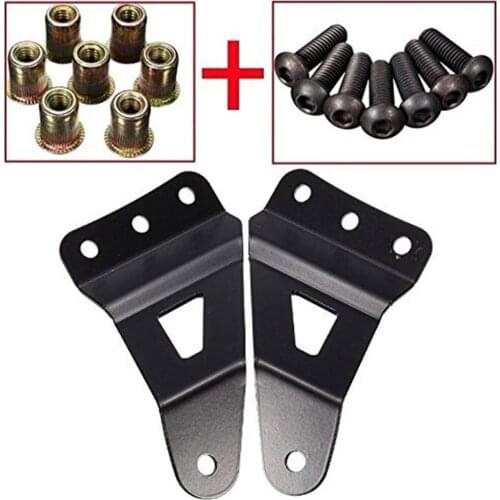 2Pcs Car Roof LED Strong Light Base Mounting Bracket, Suitable For SUV Truck Modification Car Exterior Accessories