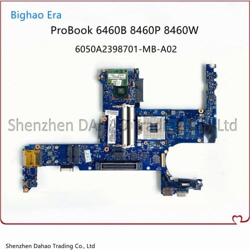Free Shipping) For HP EliteBook 6460B 8460P 8460W 6460P Laptop motherboard 642758-001 642756-001 642759-001 100% Fully Tested