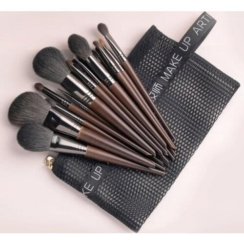 Ovw pro de maquiagem conjunto sombra de olho delineador escova kit de ferramentas beleza quente