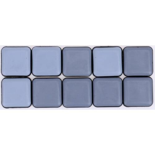 10 Furniture Feet Pads Table Chair Legs Protectors Sliders Non Slip Cabinet Wardrobe Mats Adhesive Anti Vibration Leg Cap Covers
