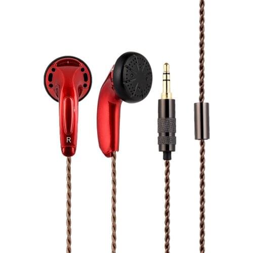 DIY Heavy Bass Sound Quality EMX500 Bro In-ear Flat Head Plug DIY Earphone HiFi Bass Earbuds DJ Earbuds