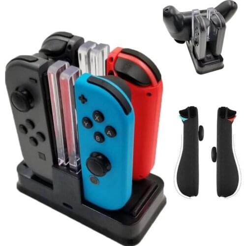 Nintend Switch Controller Charger Charging Dock Station For Nintendo Switch Joycon NS Pro Controller Charge with Joycon Case