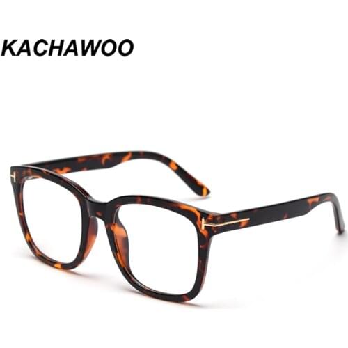 Kachawoo prescription glasses anti blue light transparent tr90 frames eyewear square for ladies unisex trending accessories