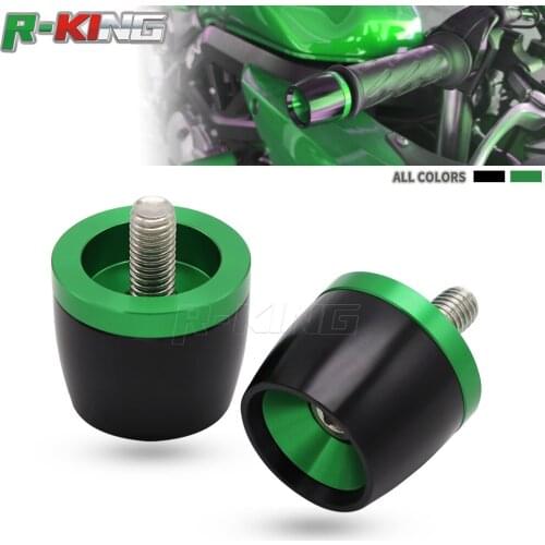 For Kawasaki Z250 Z300 Z650 Z750R Z750S Z800 Z900 Z1000 Motorcycle Handlebar Counterweight Plug Slider Handle Bar Ends Grips