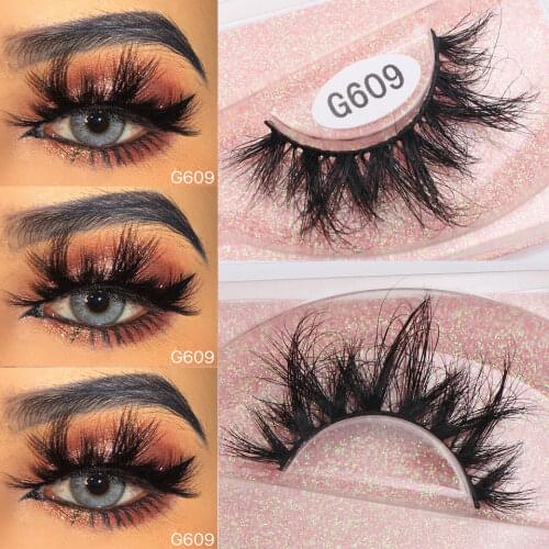 RED SIREN Makeup Eyelashes 3D Mink Lashes Fluffy Wispy Volume Natural long Cross False Eyelashes Eye Lashes Reusable Eyelash