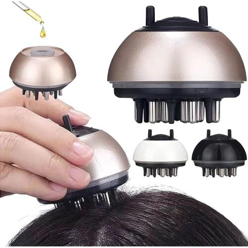 Handheld Salon Scalp Hair Care Liquid Guiding Comb Washable Multifunction Tool Essential Oil Portable Regrowth Scalp Massager