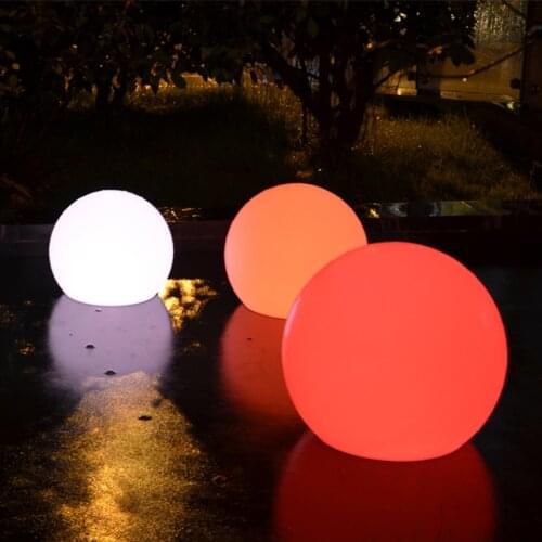 Christmas Festoon Led Light Garden Lights Ball RGB Lawn Lamps Outdoor Swimming Pool Ball Lights Decor
