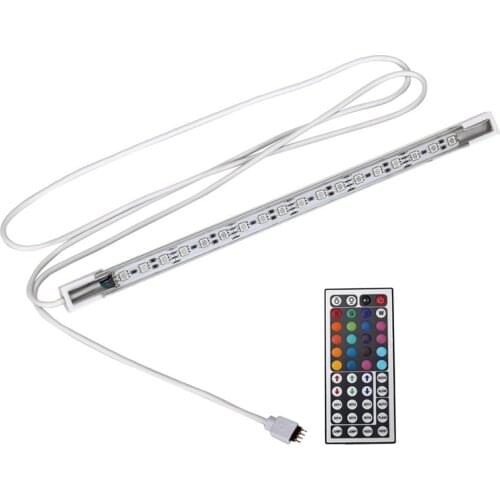 12V Remote Controlled LED Strip Light Aquarium Lighting Fish tank lamp 30CM 44 Keys