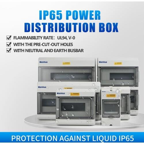 Waterproof 300*300*180mm Plastic Electronic Project Box Enclosure Cover Case with Base Board