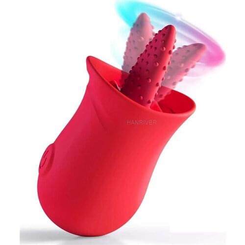 10-Vibration Clitoral Stimulator Female Powerful Self-stimulation Toy Rechargeable Breast Massager for Women & Couples Foreplay