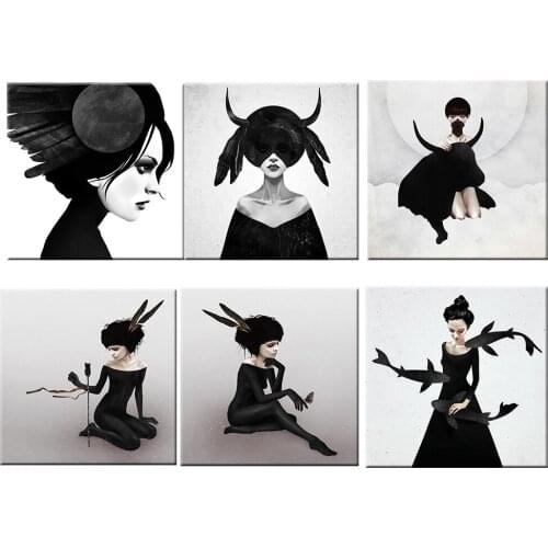 Watercolor Minimalist Orchid Abstract Oil Painting Poster Print Canvas Painting Art For Bedroom Decor Cuadros