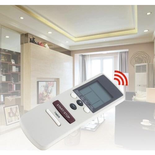 Kelang RF 433 MHz Grey Air Conditioner Remote Control Support 10M Long Transmission Distance Fit for Fujitsu AR-AB 18