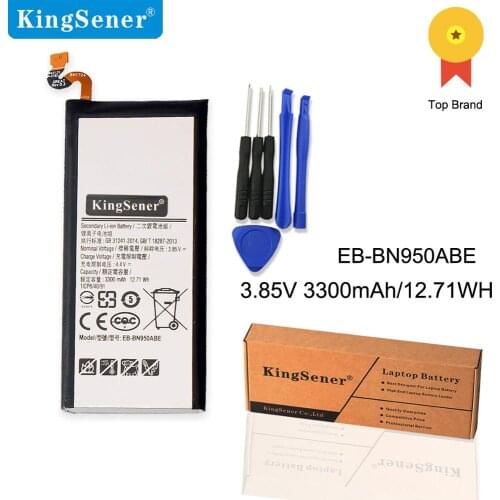 KingSener EB-BN950ABE Battery For Samsung GALAXY Note 8 N9500 N950D N9508 N950F N950FD N950J N950N N950U N950W 3300mAh