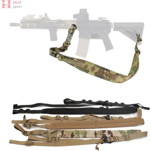 Multi-function Tactical Hunting Waist Belt with Buckle Gun 2 Point Sling Pistol Belt Tactical Molle Belt