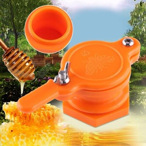 Non-toxic Plastic Bee Honey Tap Gate Valve Beekeeping Liquid Extractor Reusable Seal Leakproof Food Bottling Tool Garden Suppliy
