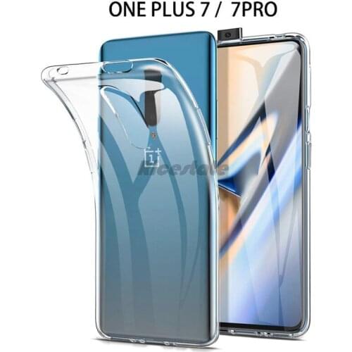 OnePlus 7 Pro Clear phone Case OnePlus7 Pro Transparent Soft TPU Phone Case One Plus 7 Pro 1+7 Pro Back Cover