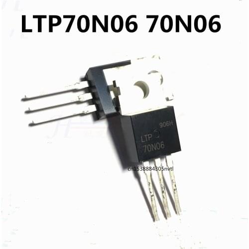 Original 5PCS/ LTP70N06 70N06 MOS 70A 60V TO-220