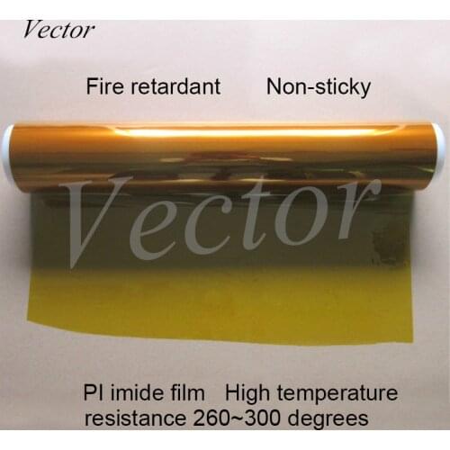 Polyimide Film Gold Finger High Temperature PI Film Imide Film Thickness 0.025mm