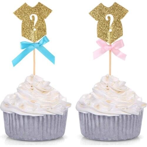 Party Decoration Supplies Clothes Cupcake Toppers Boy or Girl Theme Cake Dessert Baking Tools