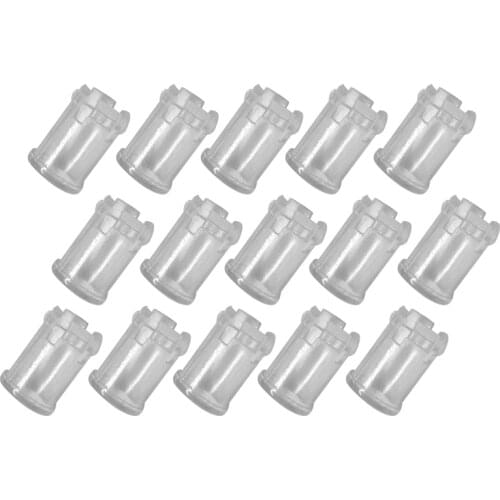 Promotion! 100Pcs 5mm Led Light Emitting Diode Lampshade Light Guide Column Light Cap Protective Cover Led Transparent Lamp Cap