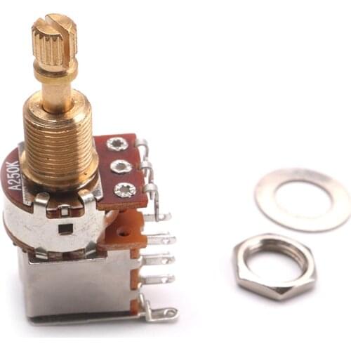Guitar Switch Knob A500K B500K A250K B250K Push Pull Guitars Control Pot Potentiometer Volume Potentiometers Parts