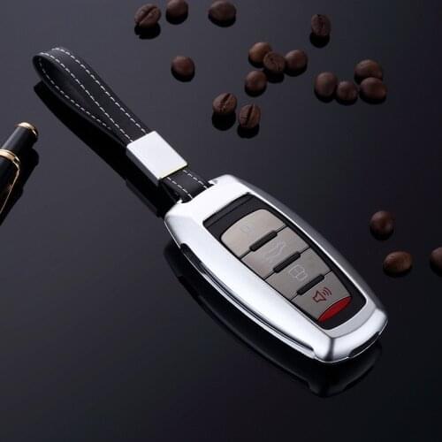 Aluminum Alloy Car-styling Silicone Key Cover shell Keychain Protector Case for HAVAL H2 H6 H9 auto accessories Light weight