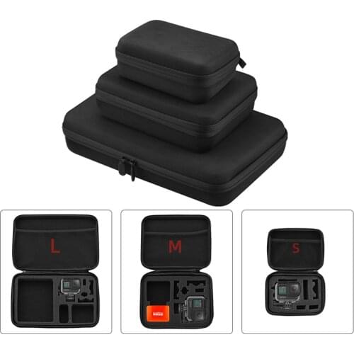 Portable Carrying Case Bags for GoPro Hero 9 Storage Bag L/M/S Size Travel Handbag Anti-shock Box Action Camera Accessories