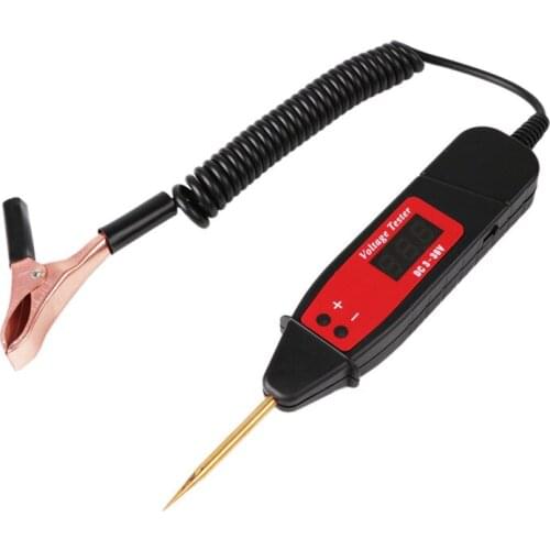 Universal 5-36V LCD Digital Circuit Tester Voltage Meter Pen Car Circuit Scanner Power Probe Automotive Diagnostic Tool#291208