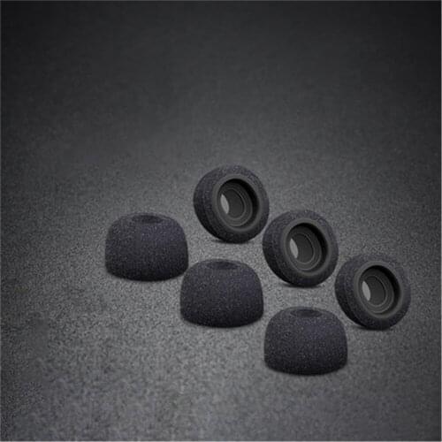 Air Foam Replacement Ear Tips Buds For Apple Airpods Pro Headphones Black EarBuds Cover Earphone Sleeve Noise Reduction